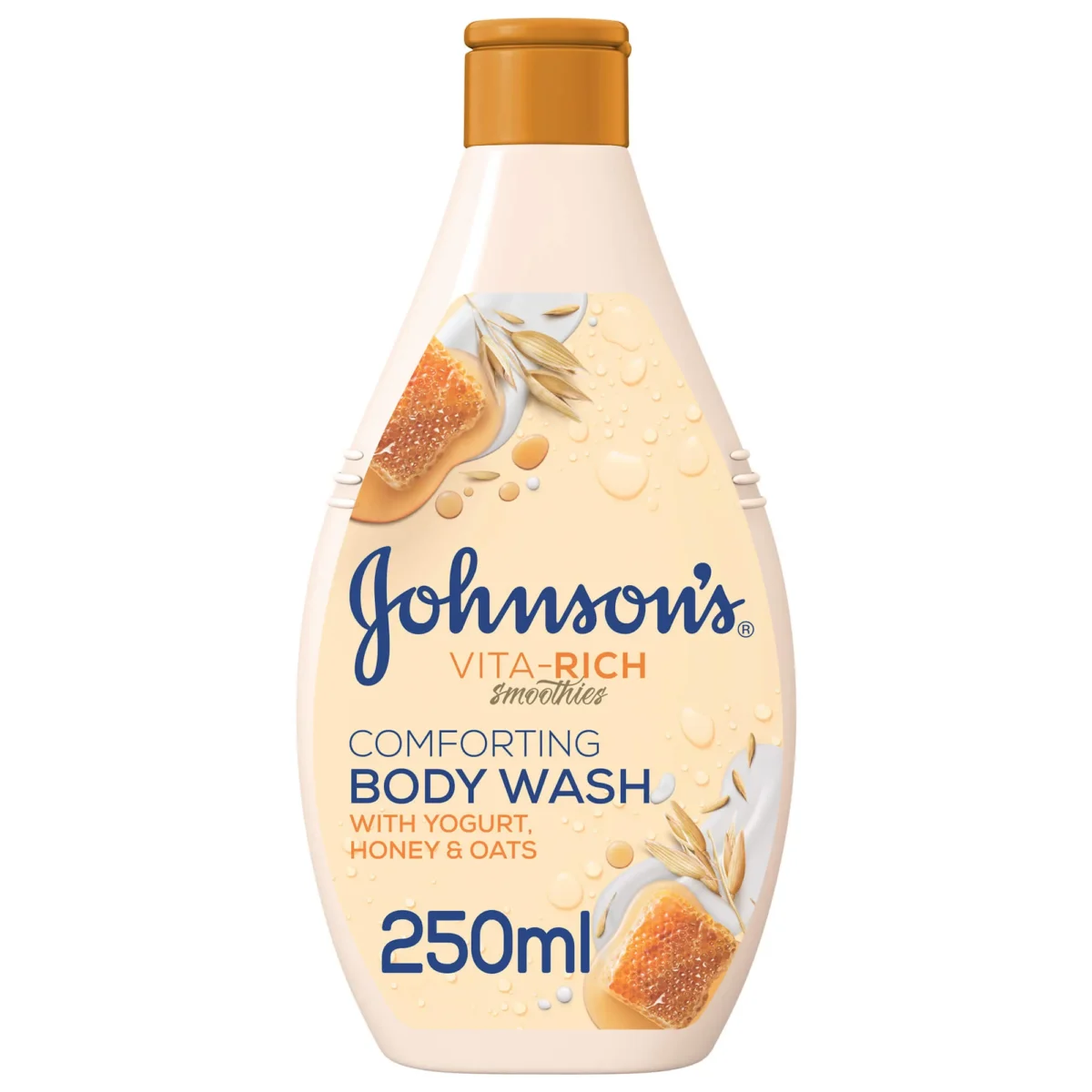 Lomixa Health Care - johnsons body wash vita rich smoothies with yogurt honey and oats 250ml o0rf 01663084016