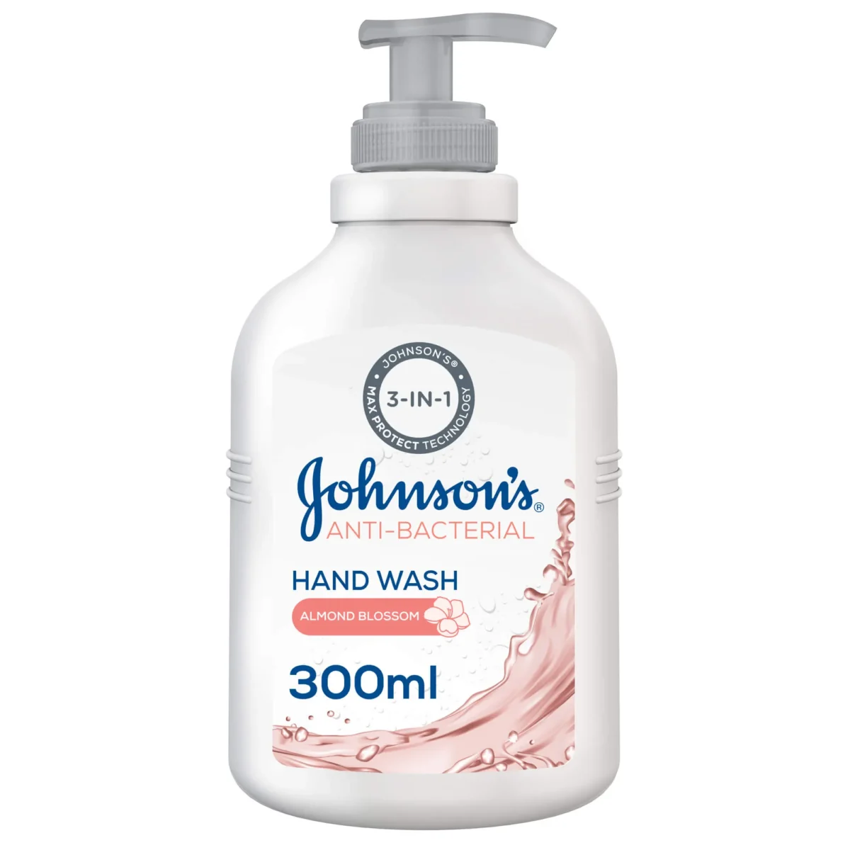 Lomixa Health Care - johnsons hand wash anti bacterial almond blossom 300ml eo1o 01662892951
