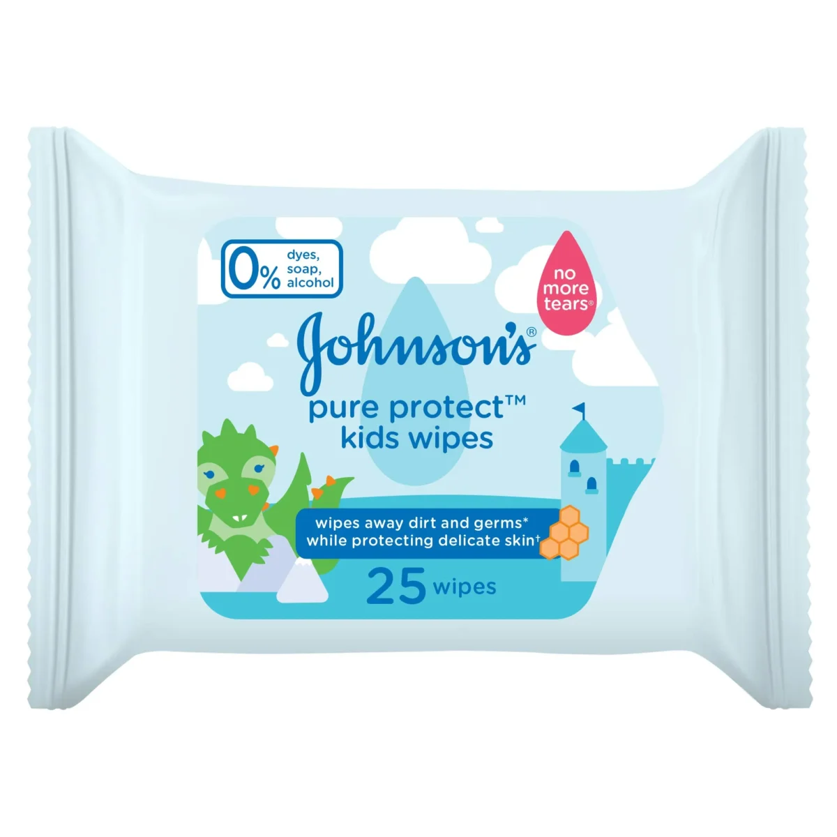 Lomixa Health Care - johnsons pure protect wipes 25 pieces sx6d 01663236685