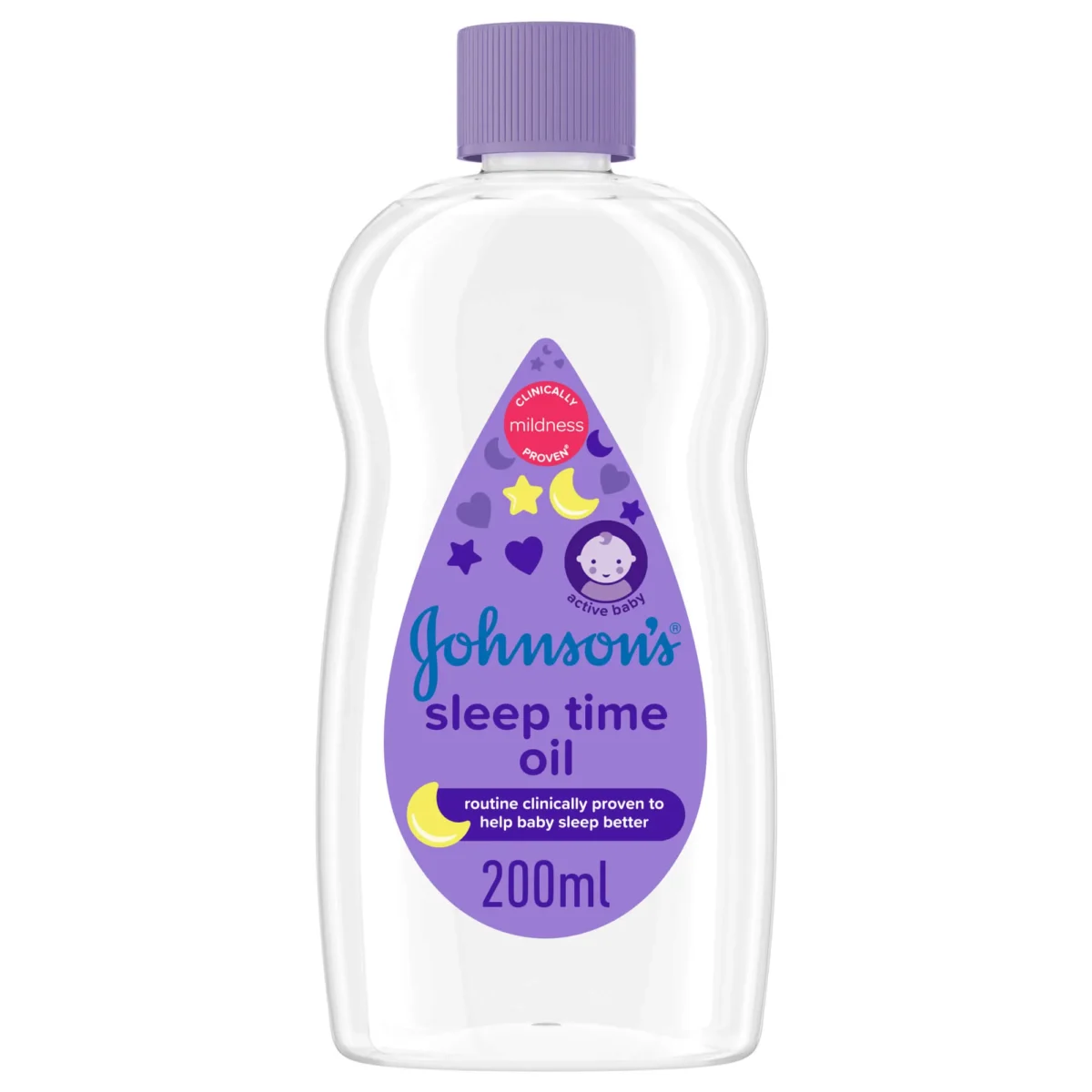 Lomixa Health Care - johnsons sleep time baby oil 200ml tmfq 01662559783