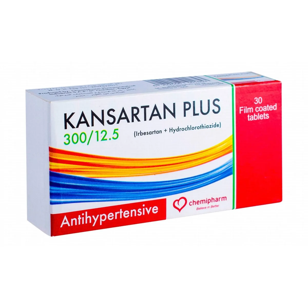 Lomixa Health Care - kansartan plus high blood pressure 300125mg 30tab wg6q 01665394767