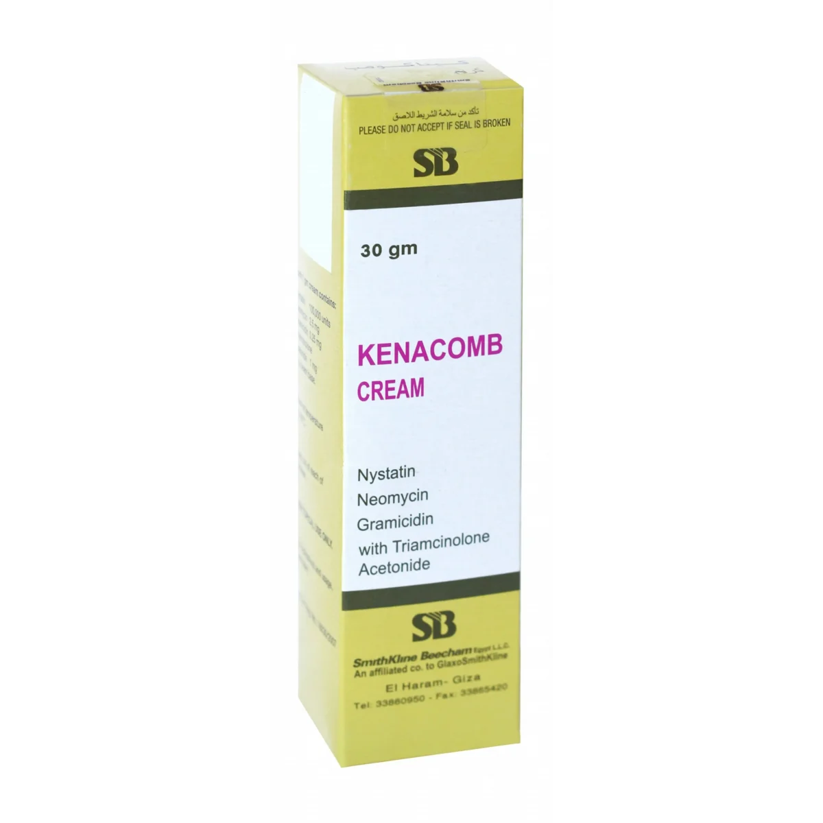 Lomixa Health Care - kenacomb cream 30gm 01675178304 scaled