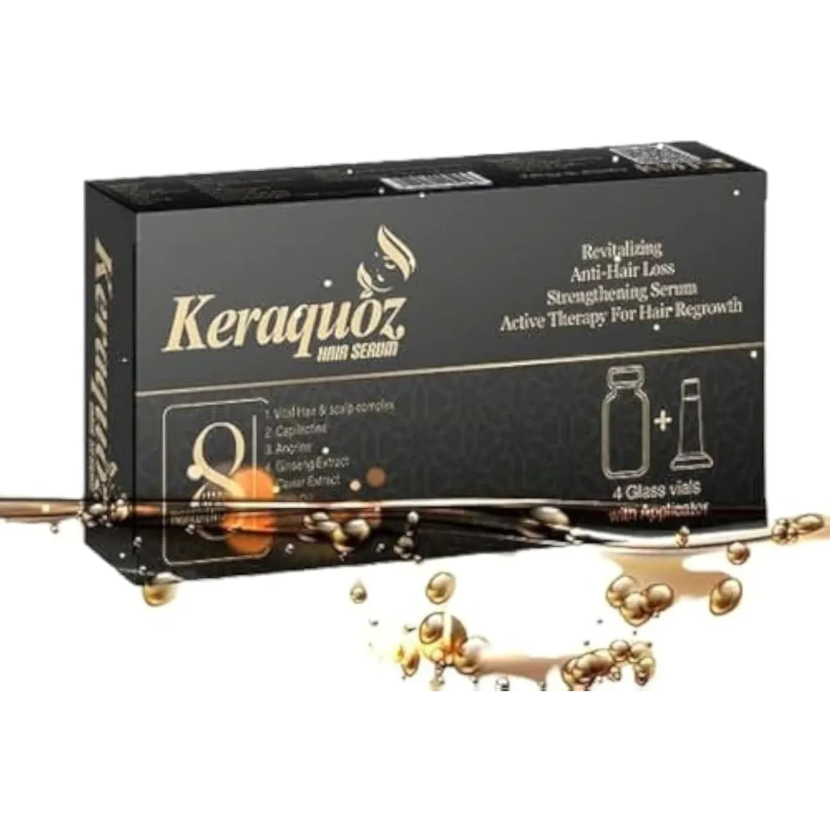 Lomixa Health Care - keraqouz hair serum 4 amp x10 ml gj06 01725092172