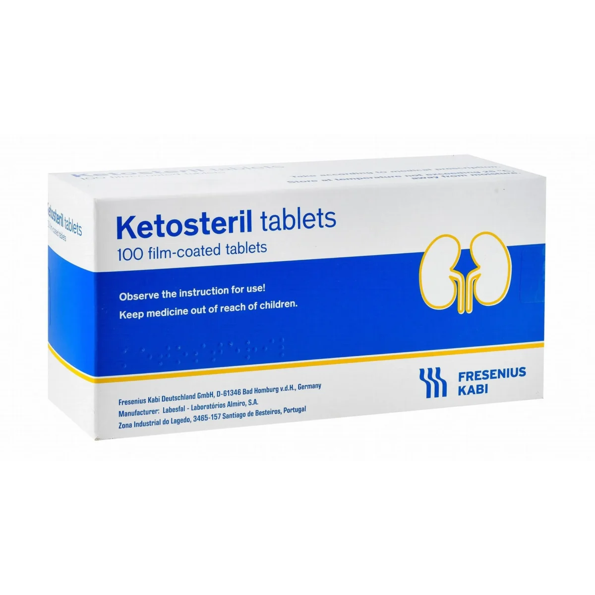 Lomixa Health Care - ketosteril 100 fc tabs ouvt 01675596539
