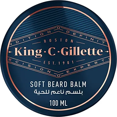 كينج سي جيليت | بلسم اللحية الناعم للرجال | 100مل