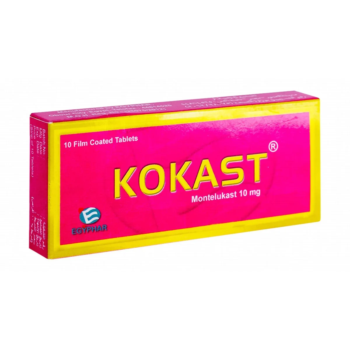 Lomixa Health Care - kokast 10 mg 10 tab 9len 01690710031
