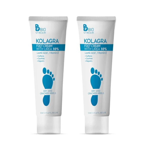 1+1 كريم كولاجرا مرطب للقدمين kolagra foot cream يوريا 10٪ ...