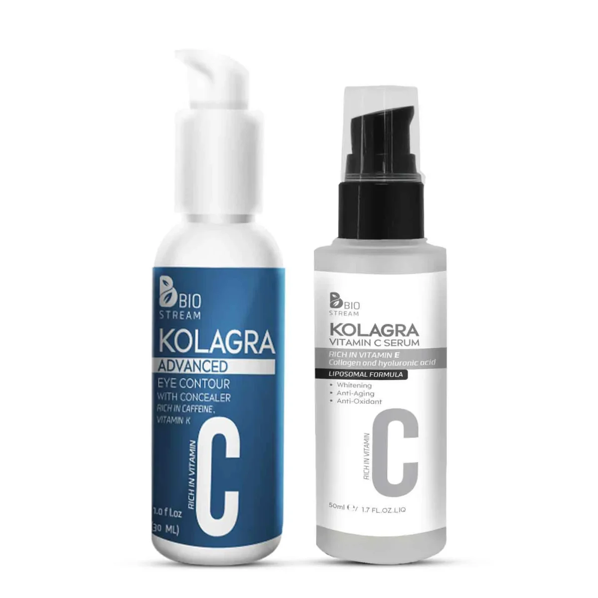 Lomixa Health Care - kolagra vitamin c serum liposomal formula 50ml eye contour wmedical concealer 30ml umes 01667468705