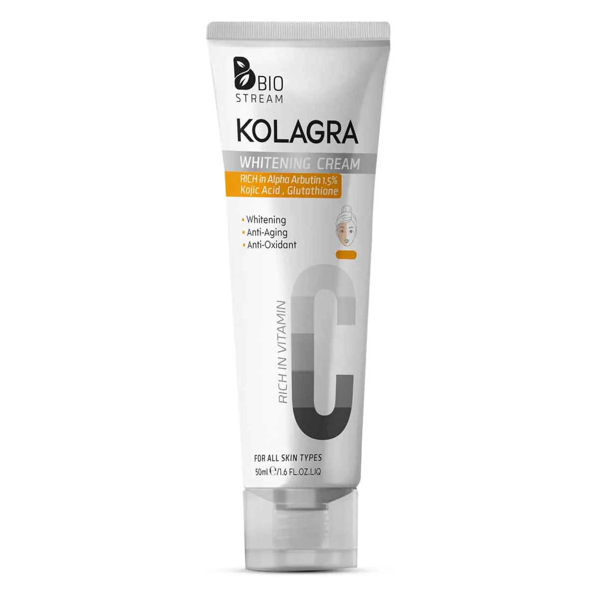 Lomixa Health Care - kolagra whitening cream for face with alpha arbutin 50ml geaj 01667317489