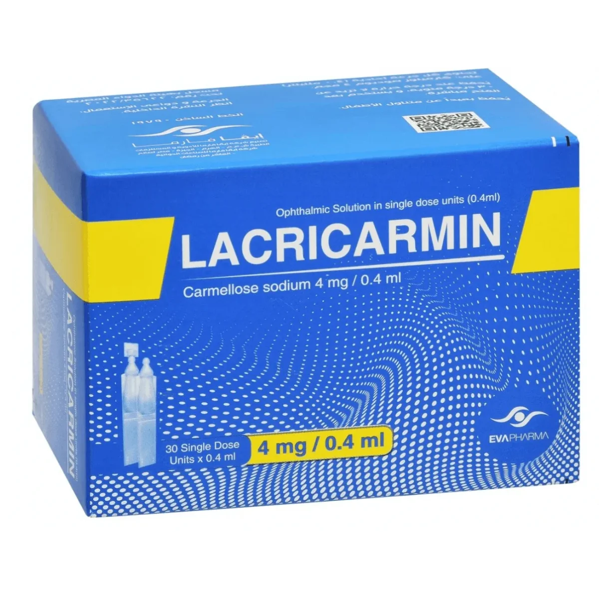 Lomixa Health Care - lacricarmin 4 mg04 ml eye drops 30 single doses 2oug 01730034264