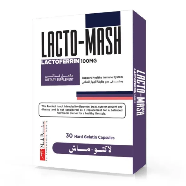 ماش بريمير | لاكتوماش يحتوي علي 100مج لاكتوفرين لزيادة المن...