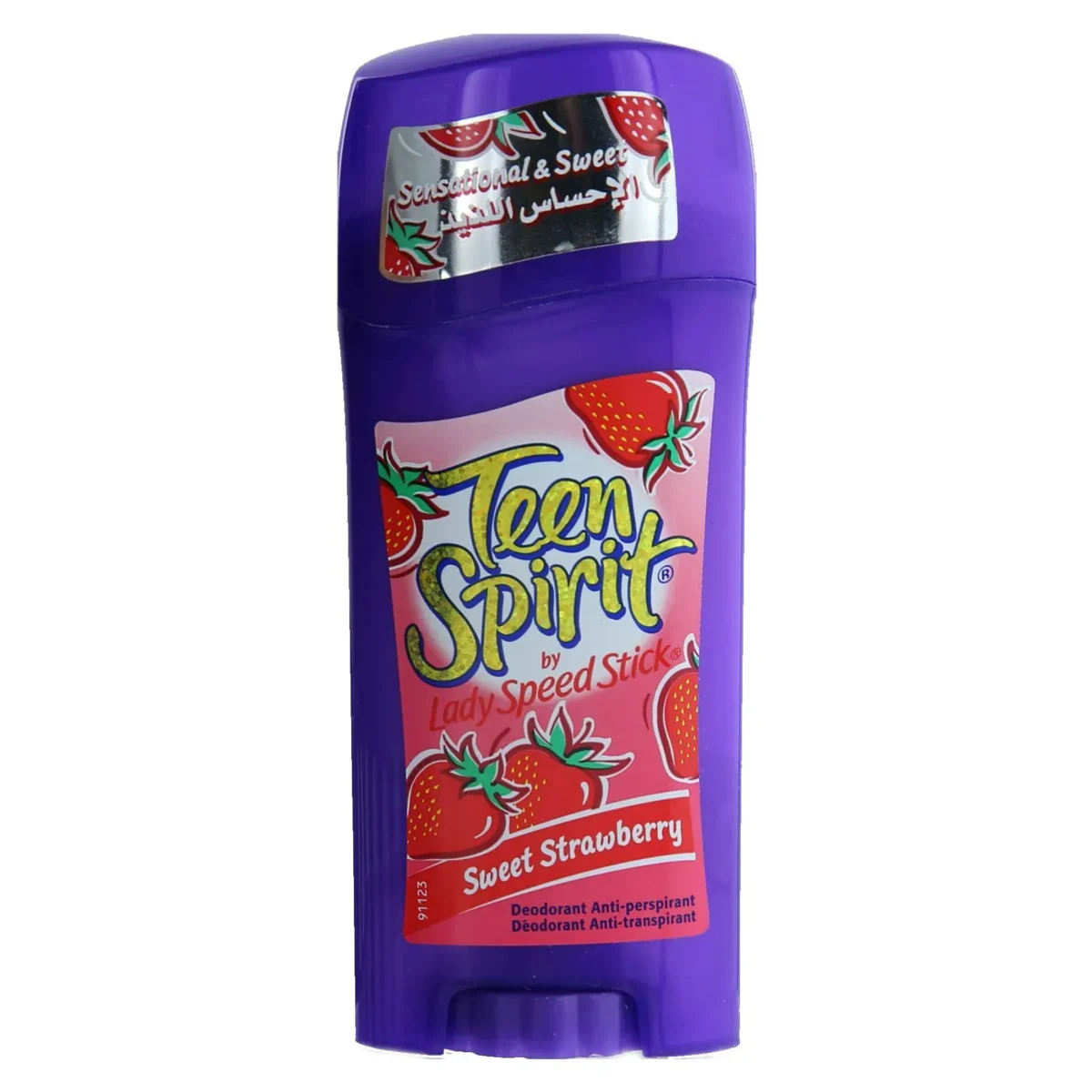Lomixa Health Care - lady speed stick teen spirit deodorant sweet strawberry 65gm lfhd 01648042962