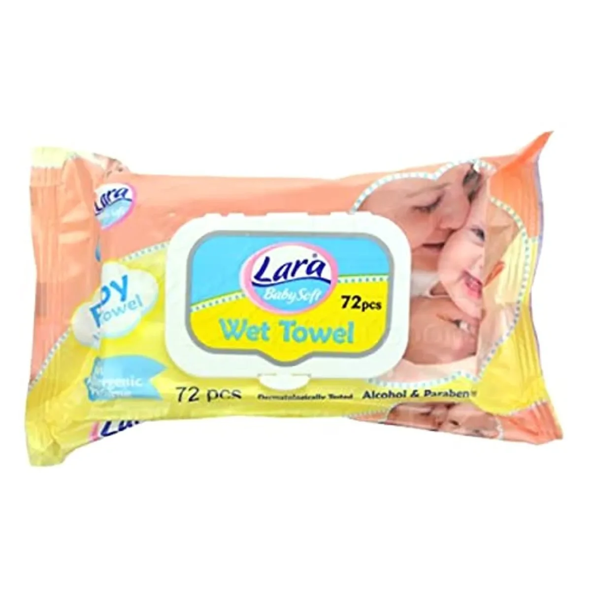 Lomixa Health Care - lara baby soft wet towel 72 pcs 3ls4 01725792187