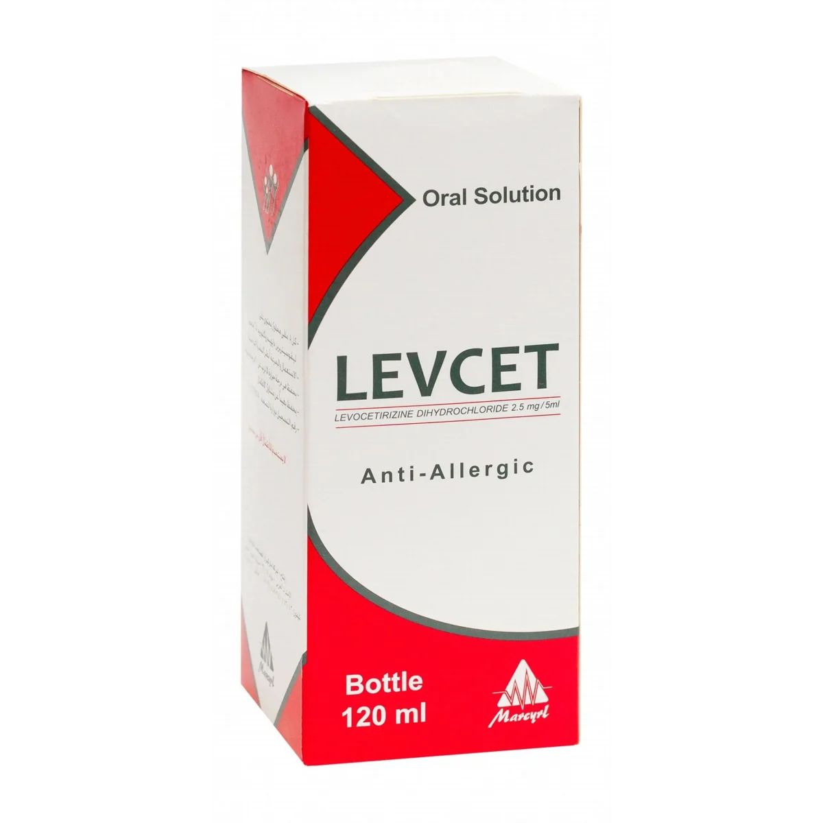 Lomixa Health Care - levcet antiallergic 5mg 120ml susp 0l18 01666699529