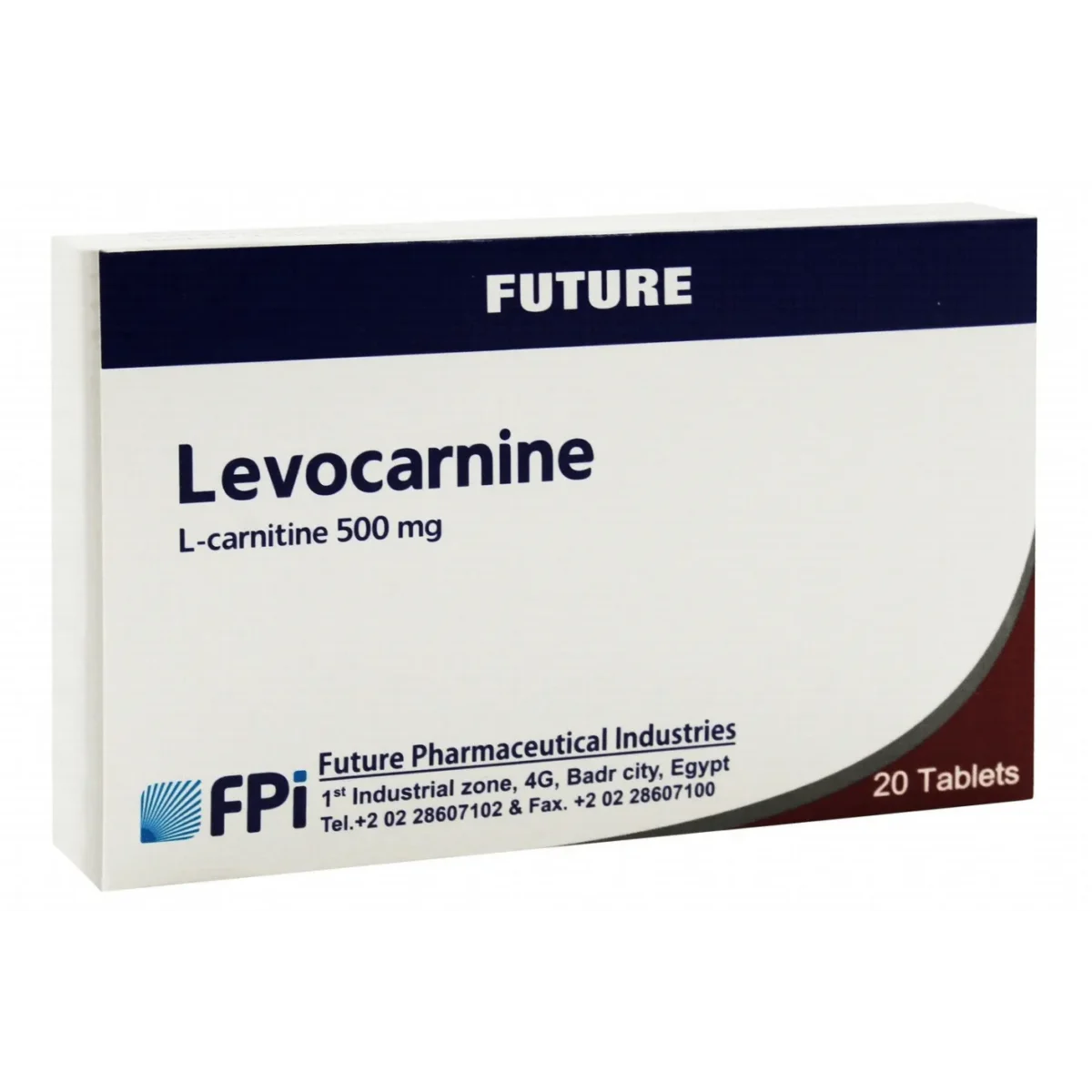 Lomixa Health Care - levocarnine 500mg 20 tabs x1uz 01730025018