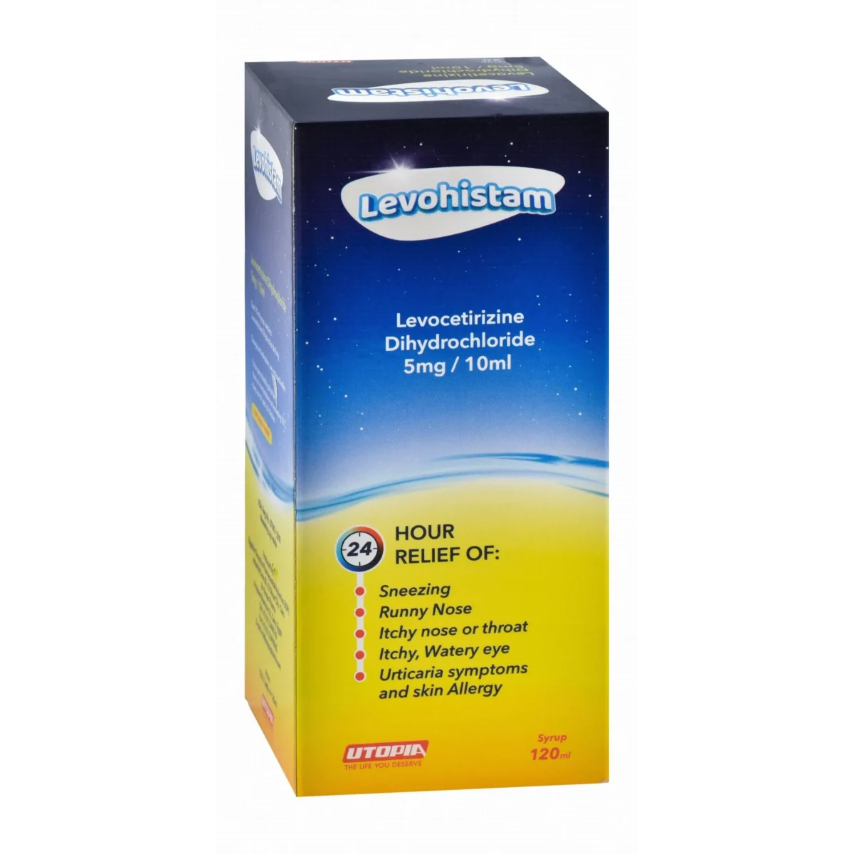 Lomixa Health Care - levohistam anti allergic 5mg10ml 120ml susp j5qv 01670423791