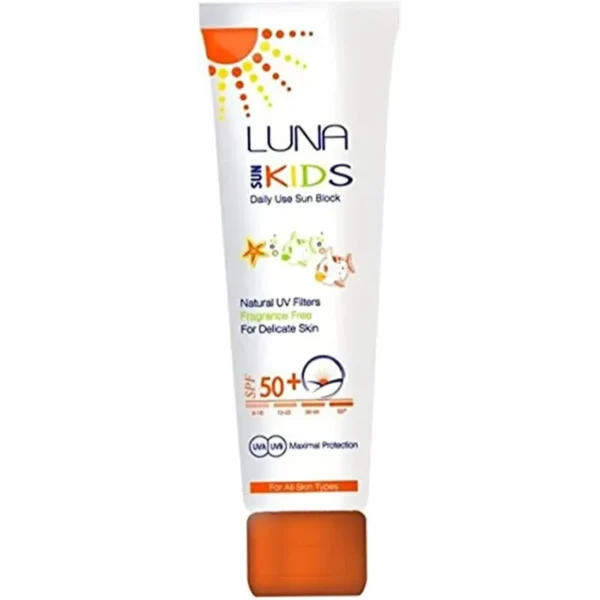 صن بلوك لونا كيدز لبشرة الأطفال الحساسة SPF 50+ | ١٣٠ مل