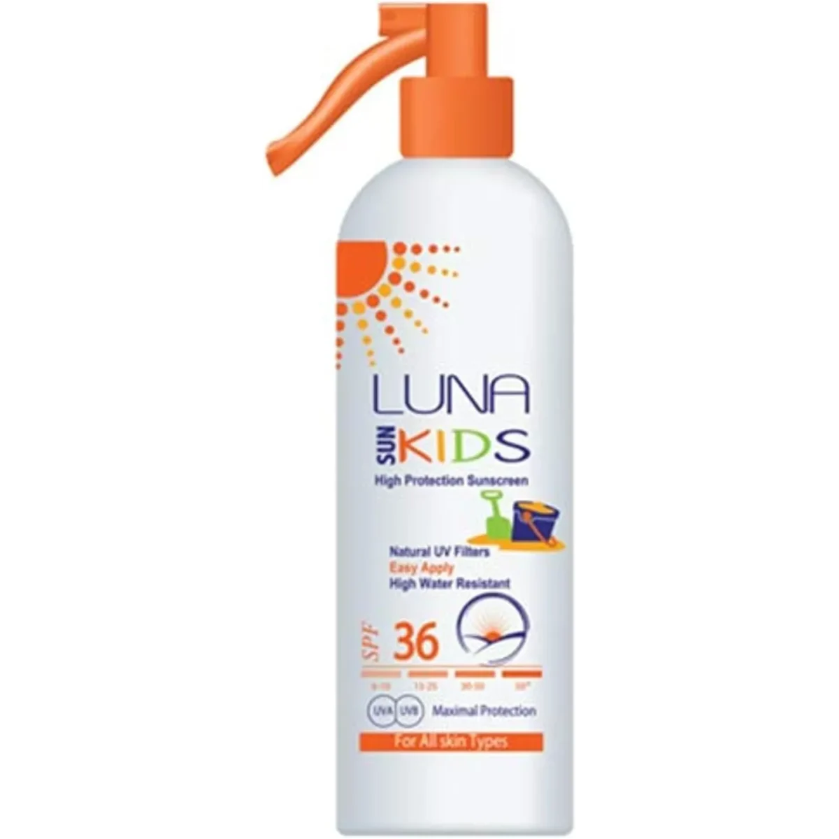 Lomixa Health Care - luna sun screen kids spf36 spray 165ml 5tbr 01697480317