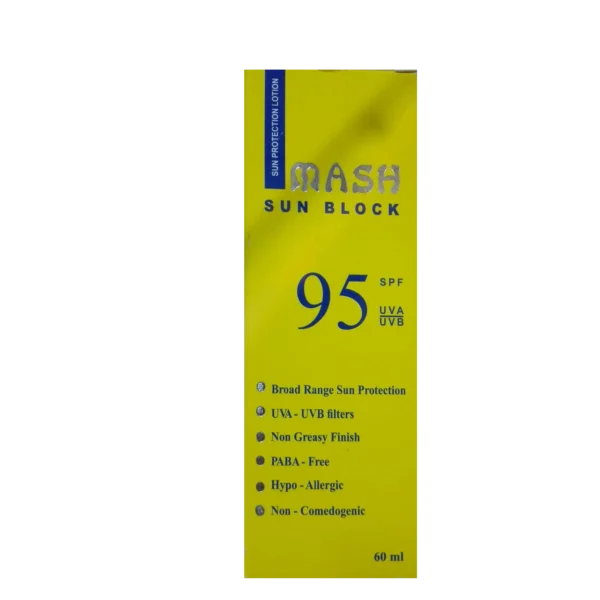 ماش صن بلوك لوشن SPF95 لجميع أنواع البشرة | 60 مل