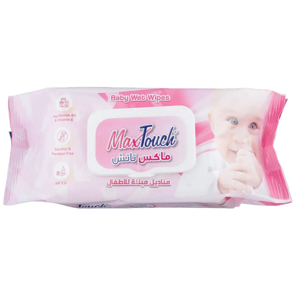 Lomixa Health Care - max touch baby wet wipes alcohol free 24 wipesuchr 01732727169