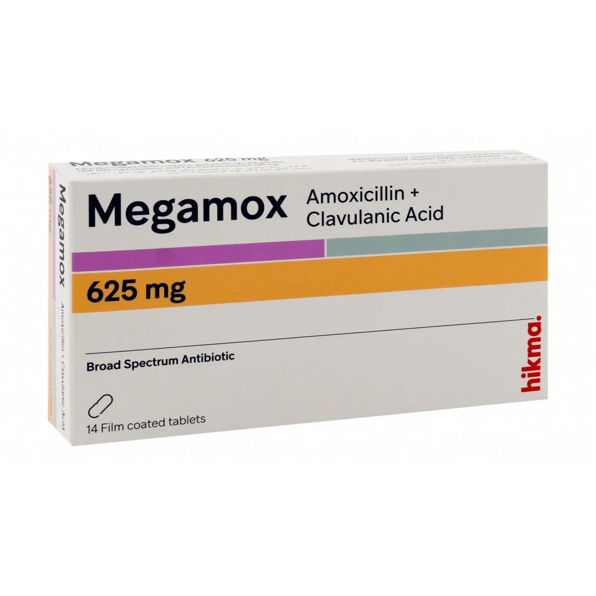 Lomixa Health Care - megamox antibiotic 625mg 14tab 8kgs 01671115312