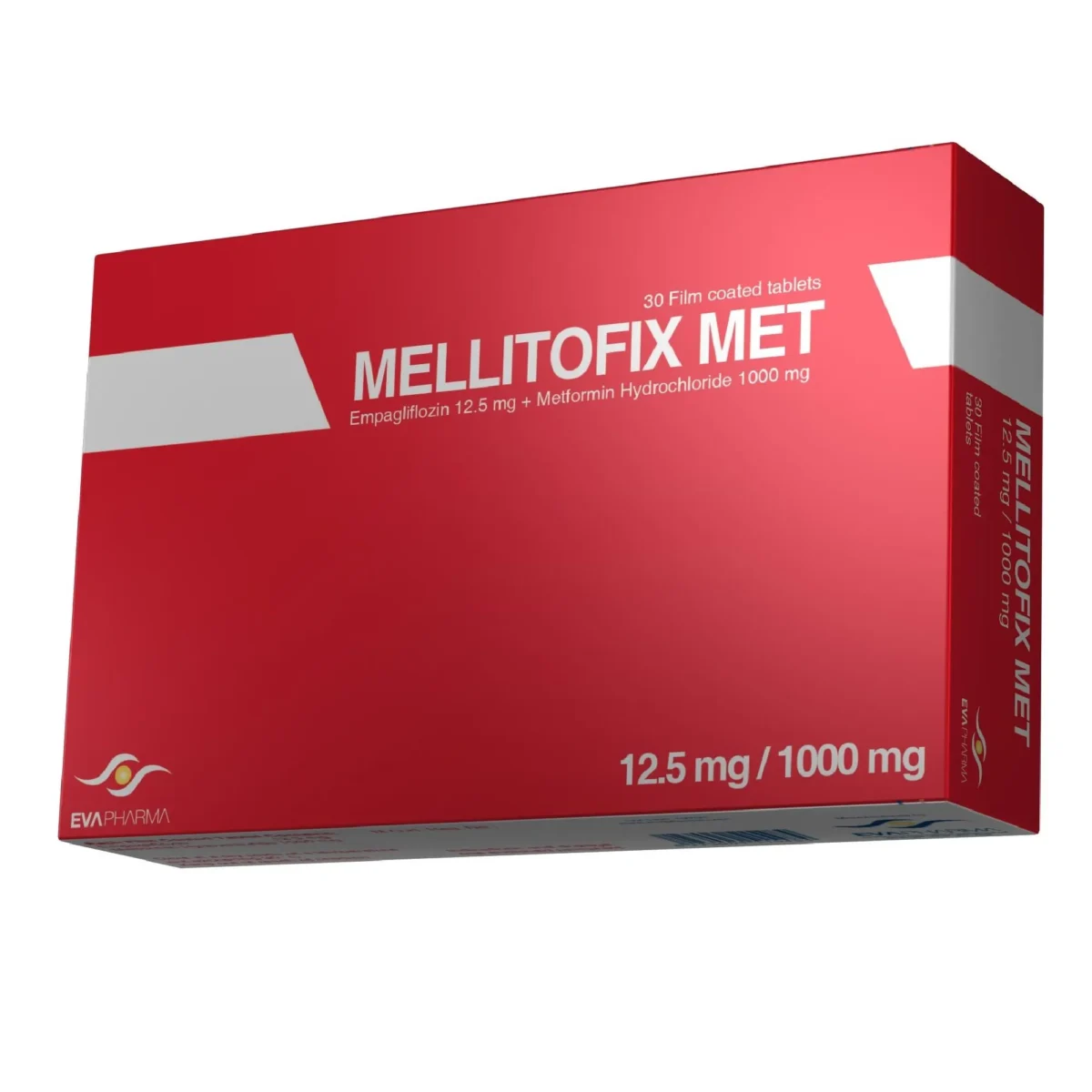 Lomixa Health Care - mellitofix met type2 diabetes treatment 125mg1000mg 30tab rx56 01666709430