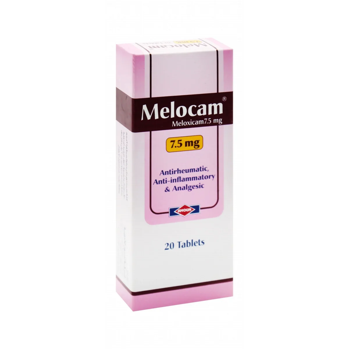 Lomixa Health Care - melocam to reduce inflammation 75mg 20tab 6slt 01666612200 scaled