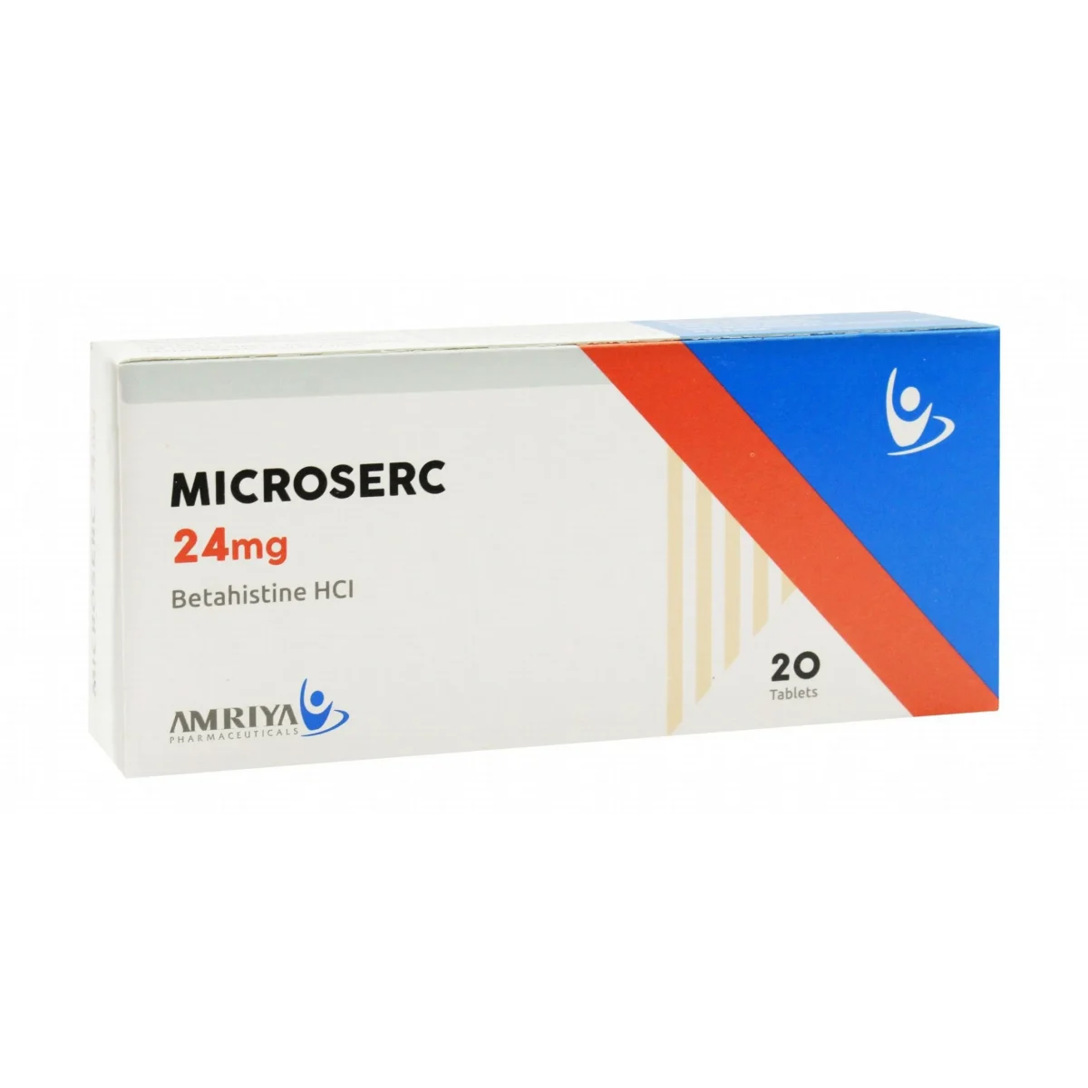 Lomixa Health Care - microserc dizziness and vertigo 24mg 20tab kt7z 01673133477