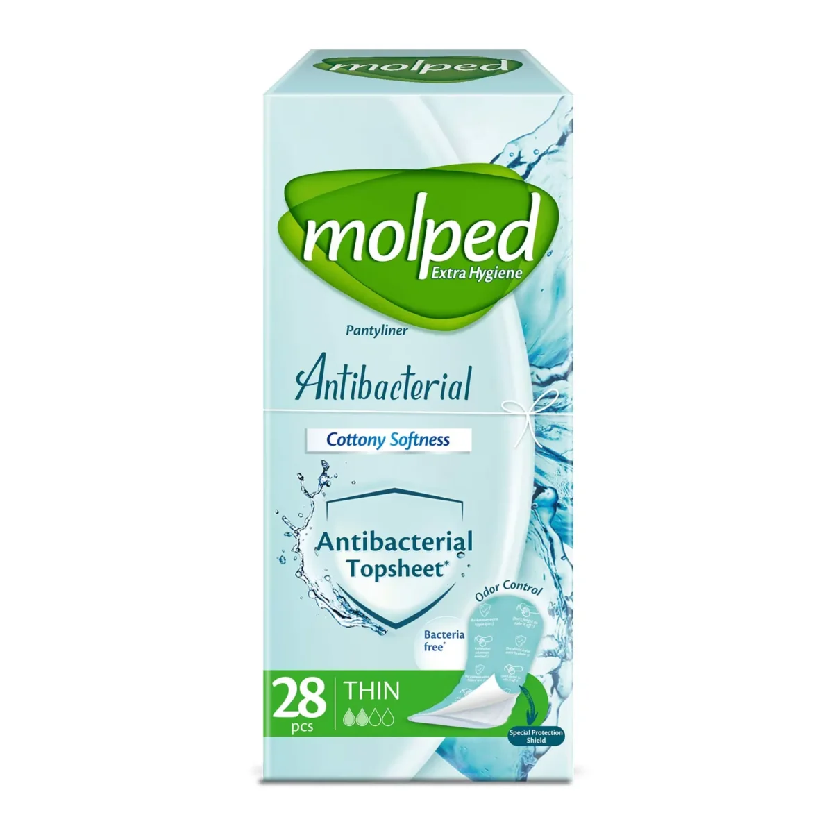 Lomixa Health Care - molped panty liner antibacterial thin 28pcs f8d7 01726061167