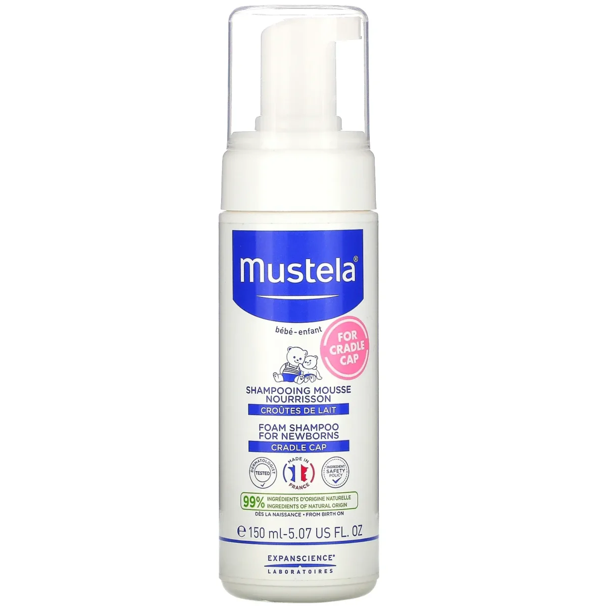Lomixa Health Care - mustelababyfoamshampoonewbornscradlecap 01650669400