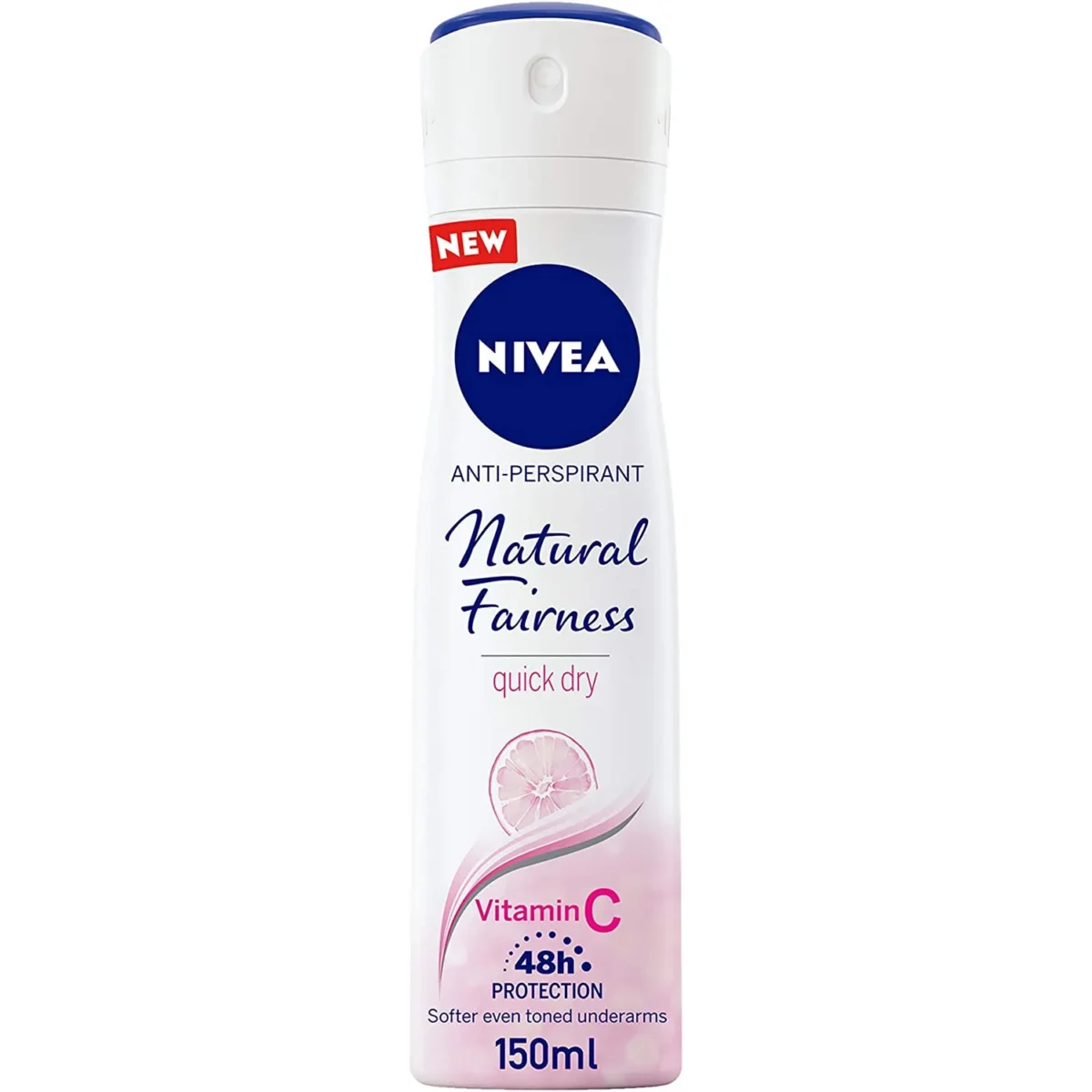 Lomixa Health Care - nivea antiperspirant spray for women natural fairness 150ml rw3t 01684354041