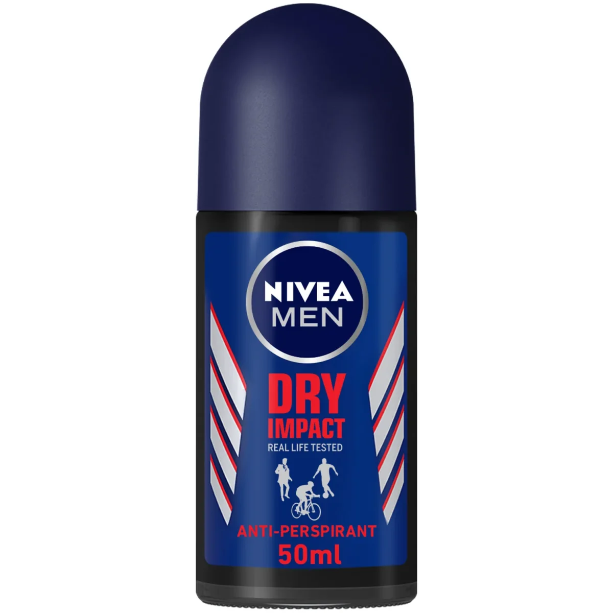 Lomixa Health Care - nivea men dry impact antiperspirant for men roll on 50ml e84h 01655203512