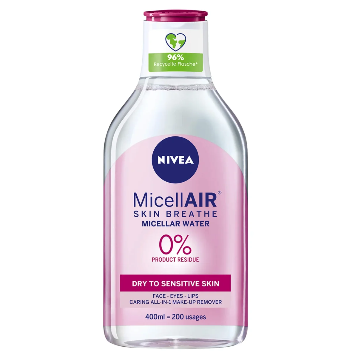 Lomixa Health Care - nivea micellair micellar water for sensitive skin 400ml 01655305915