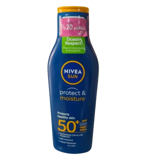 نيفيا | صن سكرين لوشن SPF50+ لحمايه وترطيب البشرة | 200مل