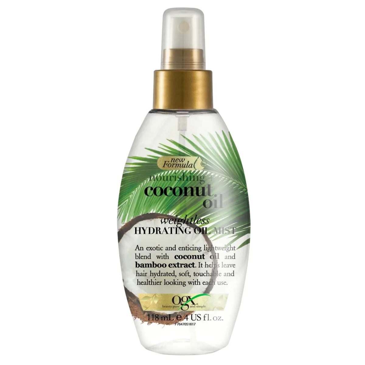 Lomixa Health Care - ogx coconut oil weightless hydrating oil mist 118ml p0rv 01662903676
