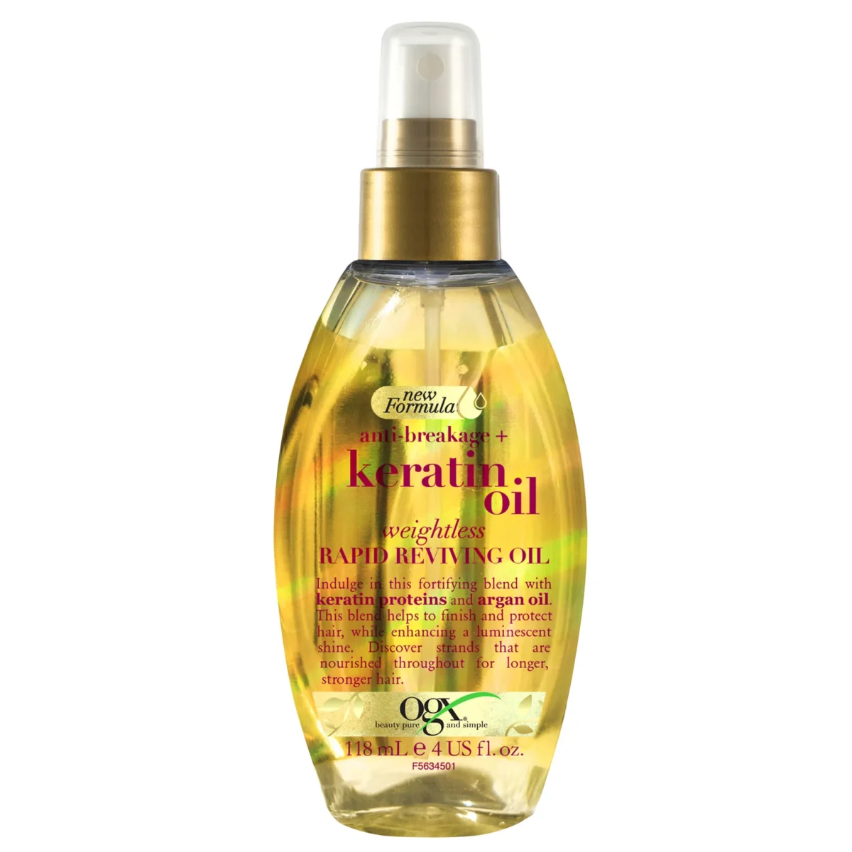 Lomixa Health Care - ogx keratin oil weightless rapid reviving oil 118ml b0ru 01662904032