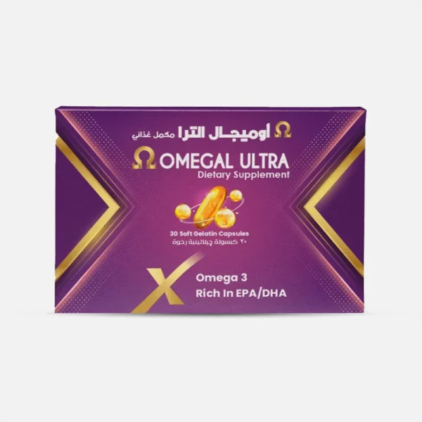 أوميجال الترا | 30 كبسولة جيلاتينية رخوة