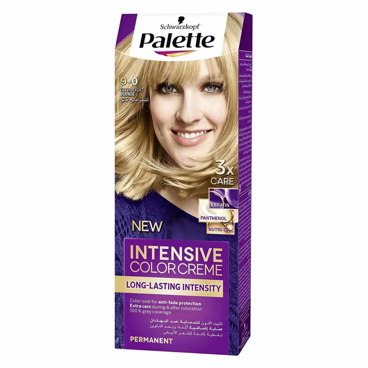 Lomixa Health Care - palette intensive color cream 9 0 extra light blonde 50ml hl7y 01653554745
