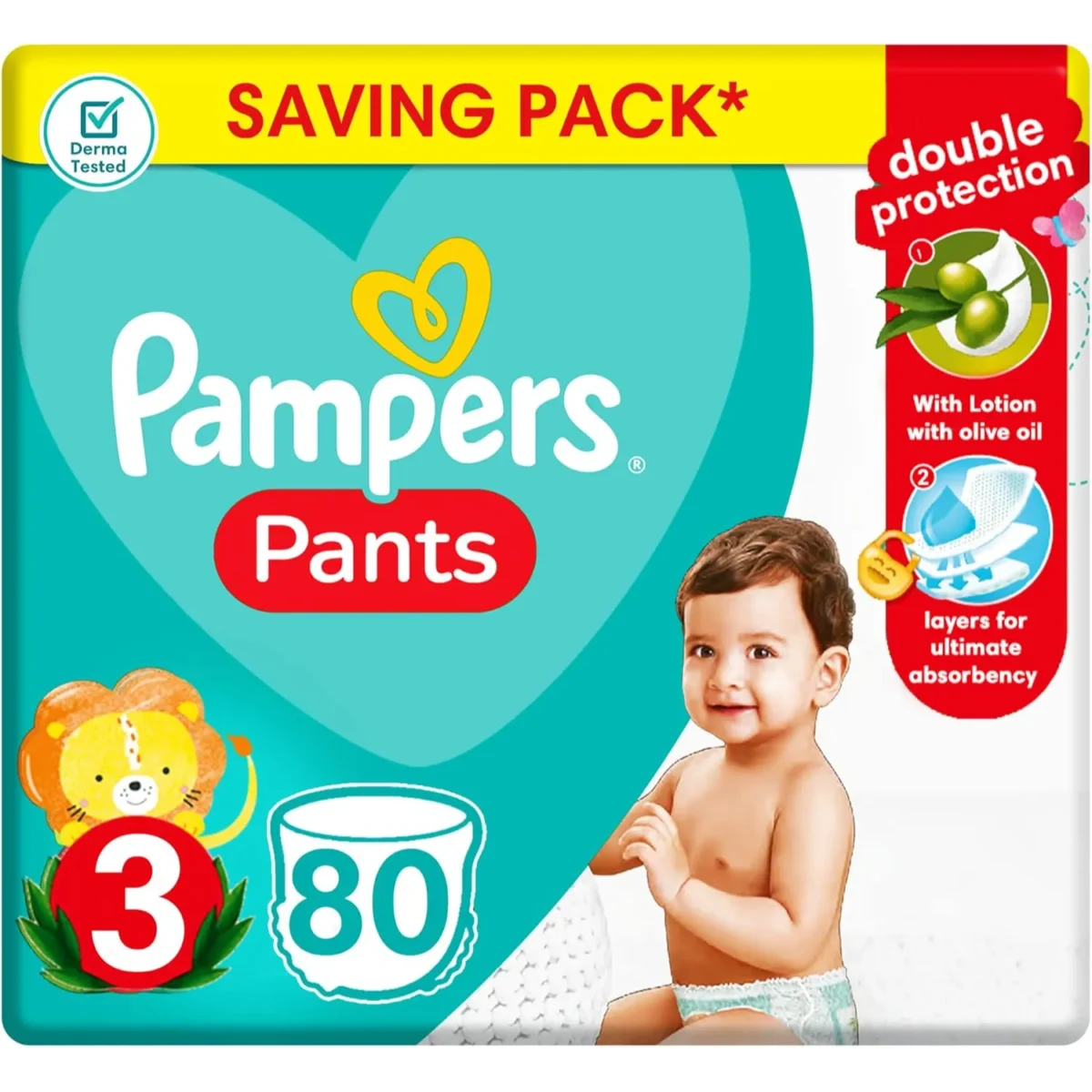 Lomixa Health Care - pampers pants diapers 3 midi 6 11 kg 80 pcs dhbr 01725789450