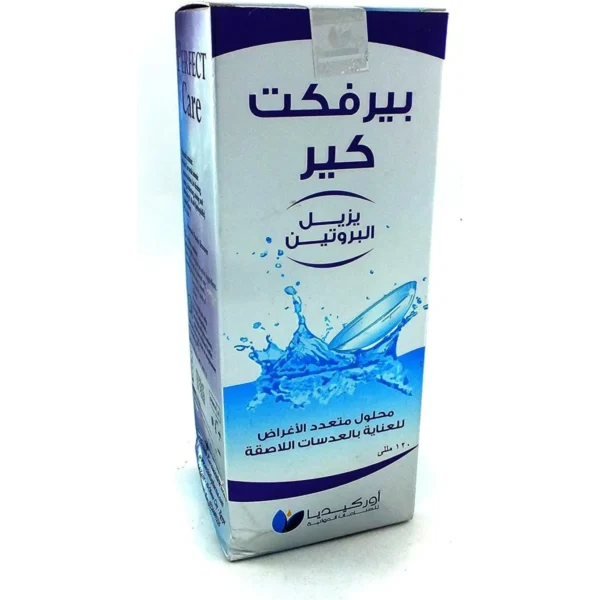 بيرفكت كير | محلول متعدد الاغراض للعناية بالعدسات اللاصقة |...