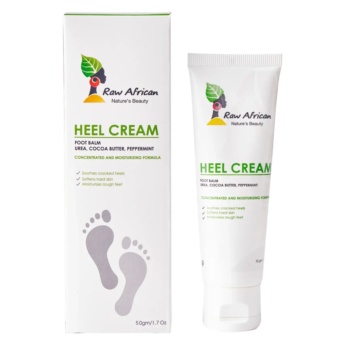 Lomixa Health Care - raw african urea heel cream 50gm t4hf 01702389218