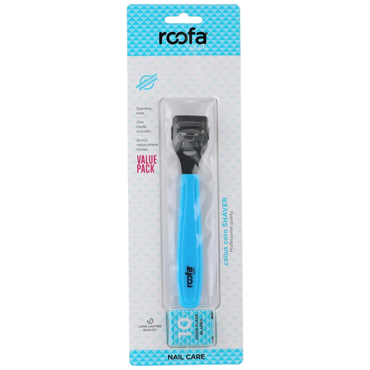 Lomixa Health Care - roofa callus corn shaver blue 10 blades kcgm 01713291369