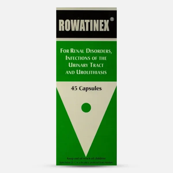 رواتينكس rowatinex دواء لحصوات الكلى والمغص الكلوى | 45 كبسول