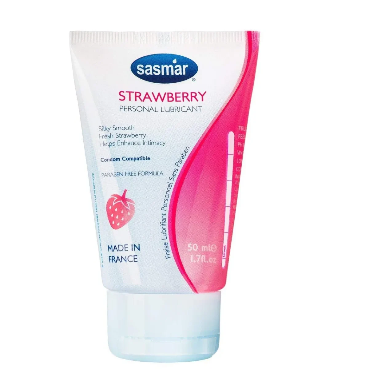 Lomixa Health Care - sasmar strawberry lubricant tube 50ml jhxe 01725973855