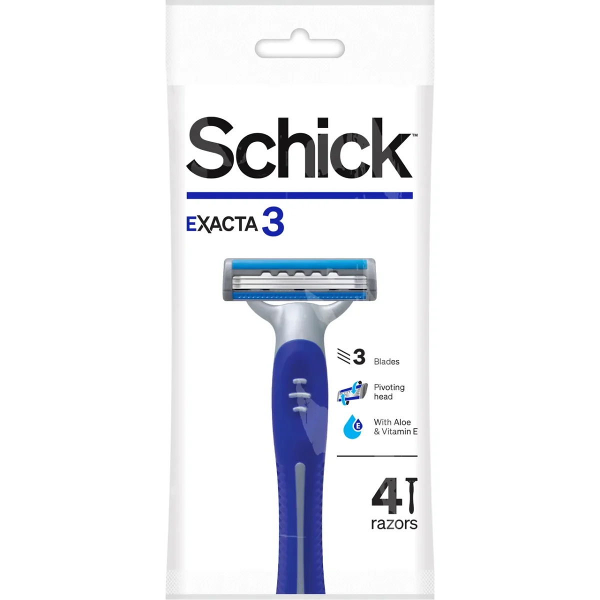 Lomixa Health Care - schick exacta 3 men 4pcs 4tuj 01714304471