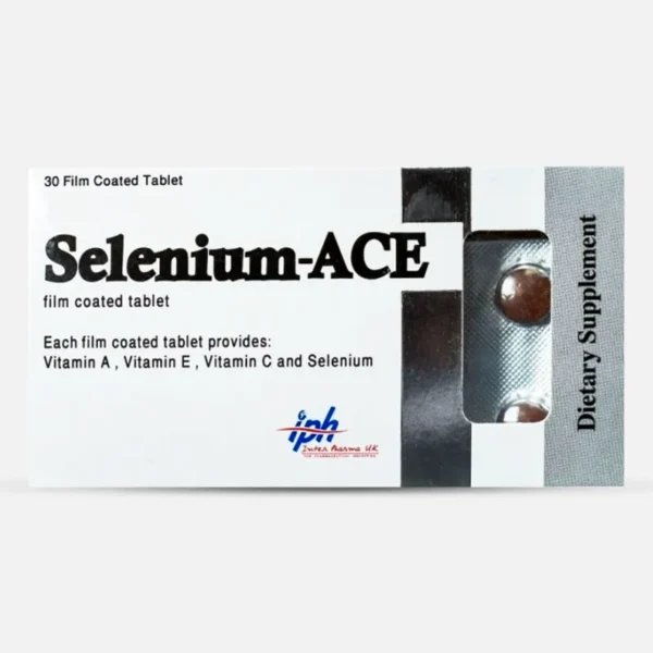 أقراص سيلينيوم ايه سى اى selenium ace للرجال والنساء | 30 قرص