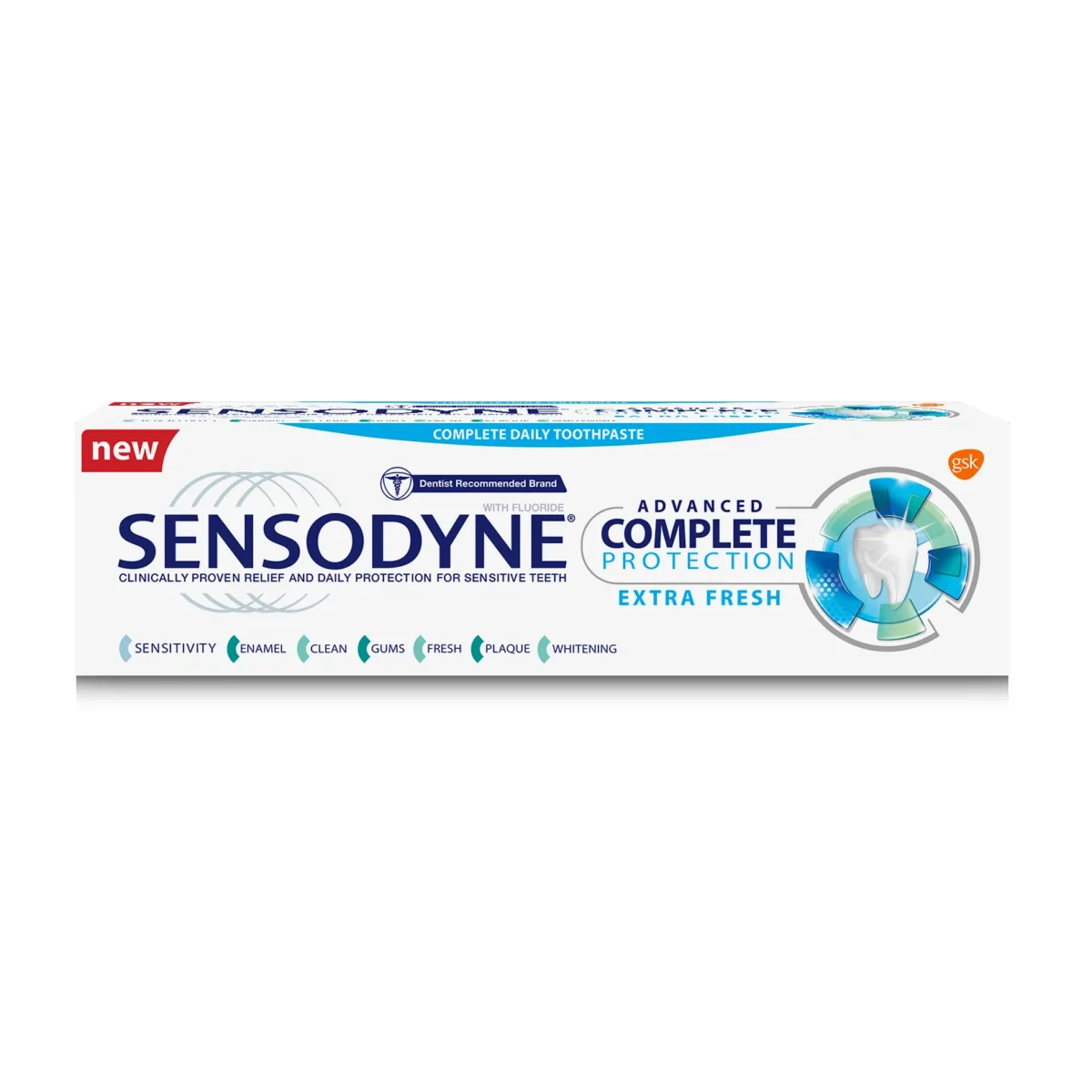 Lomixa Health Care - sensodyne complete protection extra fresh toothpaste for sensitive teeth 75 ml 01664112955