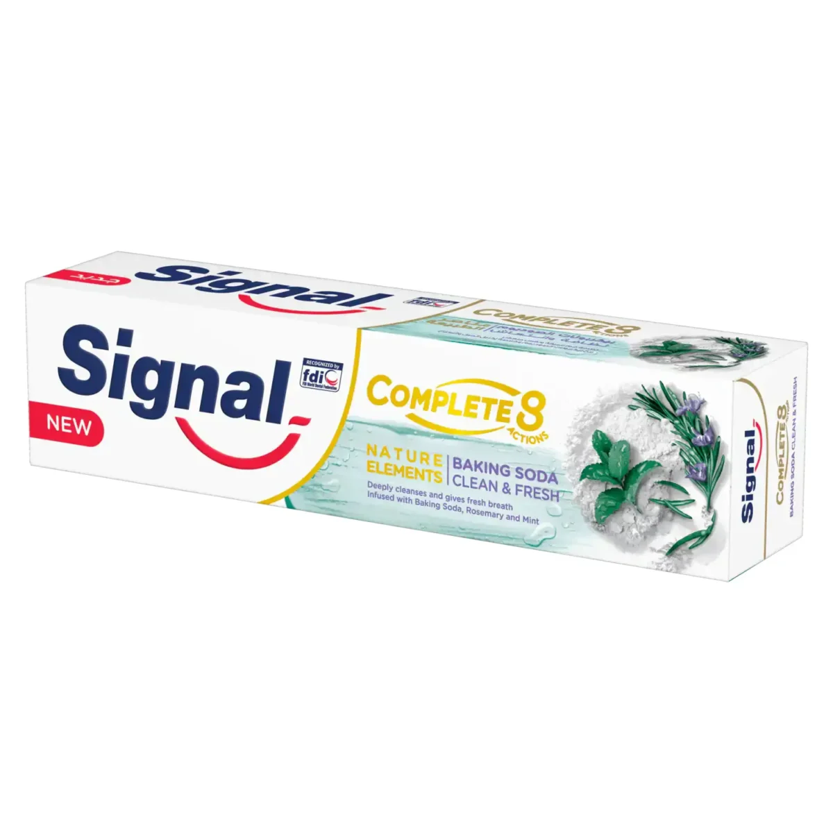 Lomixa Health Care - signal complete toothpaste baking soda 50ml qkwz 01670354601