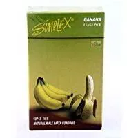 سيمبلكس واقي ذكري simplex بلاك بنكهة الموز | 3 قطع