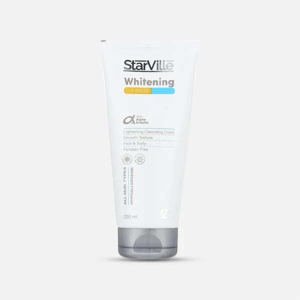 غسول ستارفيل للتفتيح الابيض starville whitening | ٢٠٠ مل